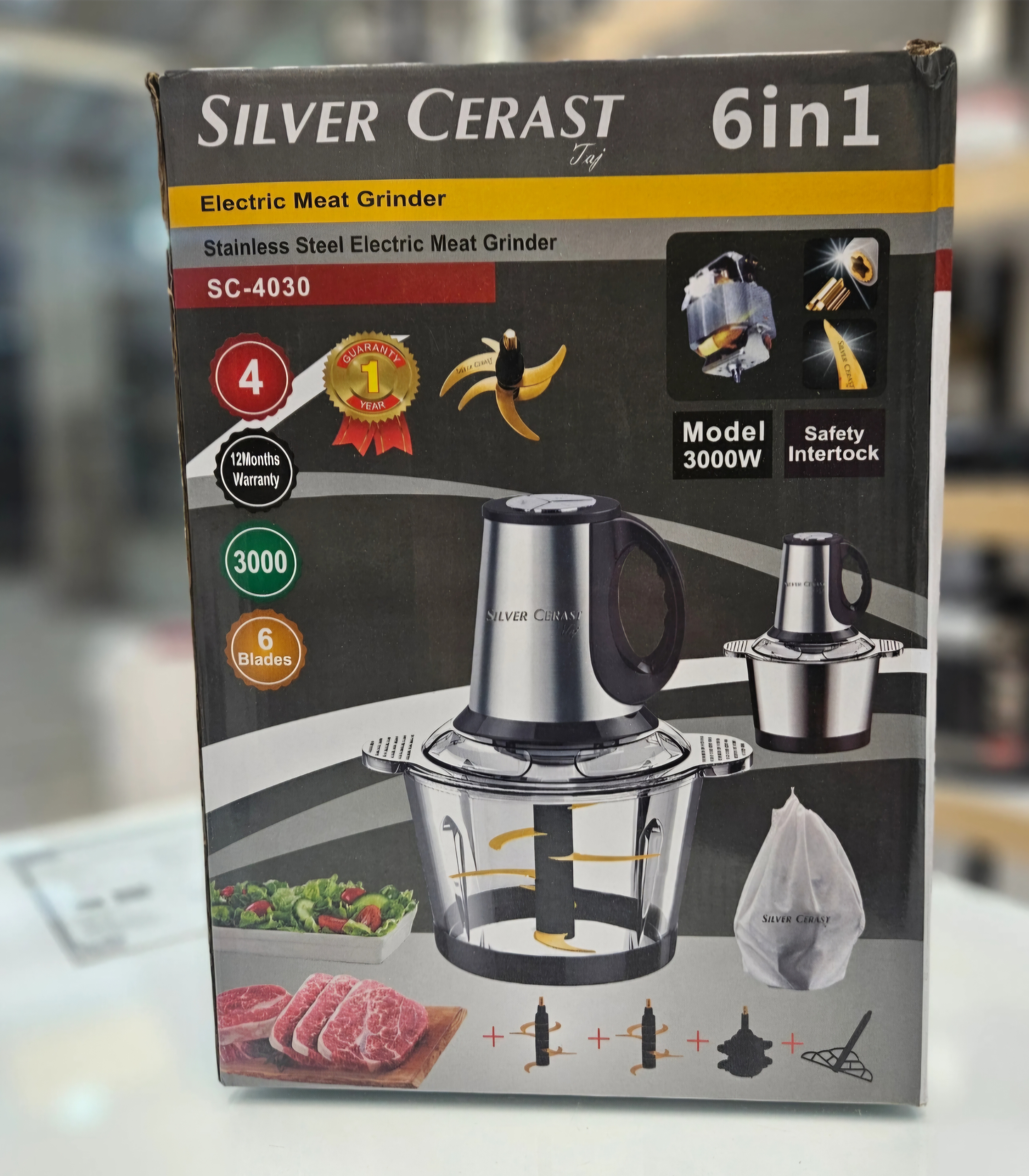 خردکن برقی سیلور کراست مدل SC-4030